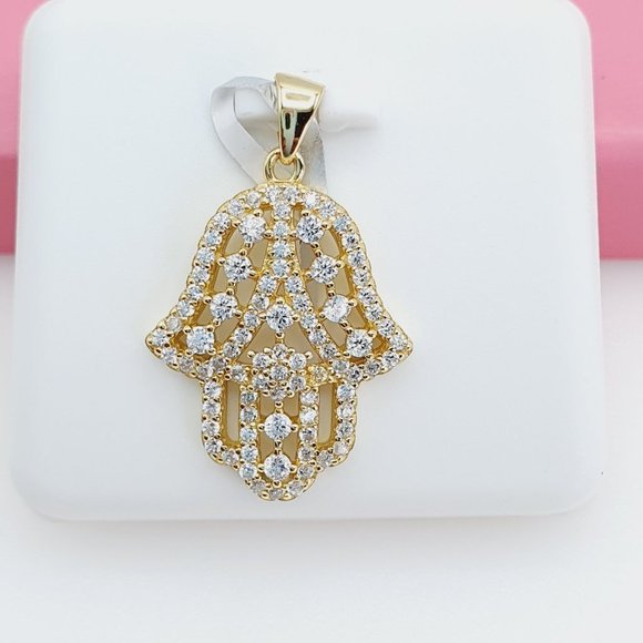 "925 Sterling Silver Cubic Zirconia Pendant, U19254461 - Picture 11 of 11